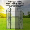 Home Ready Garden Greenhouse Shed PVC Cover Only Apex 190cm