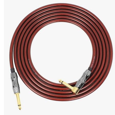 3FT Red Professional quality electric guitar cord New Professional Electric Instrument Audio Cable Cord Guitar Cable for Electric Guita