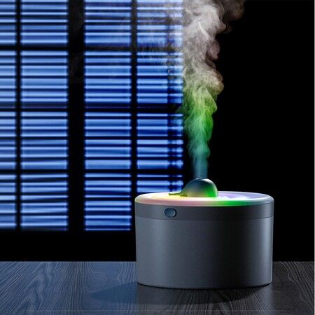 1500ML USB Air Humidifier Blue Whale Spray Essential Oil Aromatherapy Diffuser Cool Mist Maker Fogger For Home Office