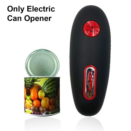 Automatic Electric Can Opener Bottle Jar Battery Operated Handheld Can Tin Opener Bar Kitchen Tool