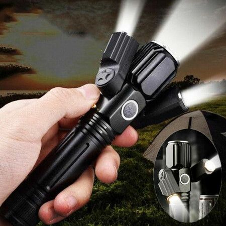 tactical flashlight with usb charger