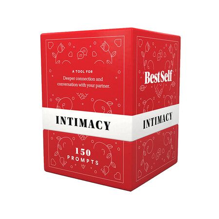 Intimacy Deck by BestSelf-150 Engaging Conversation Starters for Couples to Strengthen Their Relationship