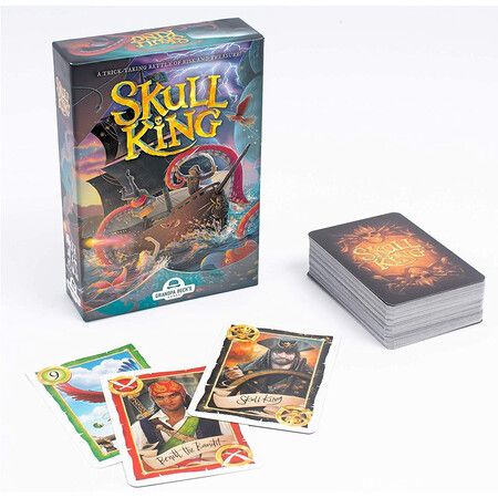 Skull King - The Ultimate Pirate Trick Taking Game | from The Creators of Cover Your Assets And Cover Your Kingdom | 2-8 Players 8+