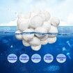 32pcs Bestway  Pool Filter Balls Polysphere Eco-Friendly Replacement Fiber Media for Swimming Pool Sand Filter Cleaning