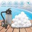 32pcs Bestway  Pool Filter Balls Polysphere Eco-Friendly Replacement Fiber Media for Swimming Pool Sand Filter Cleaning