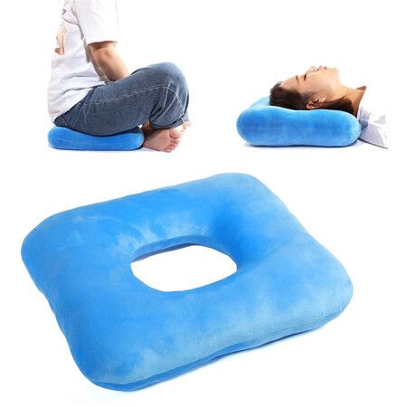 Comfortable Breathable Anti Decubitus Cushion for Hemorrhoids, Pregnancy, Pressure Sores, Wheelchair, Prolonged Seat