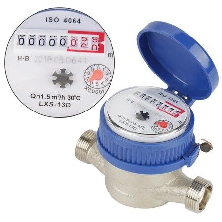 Intelligent water meter Household mechanical high sensitive pointer digital display combination water meter