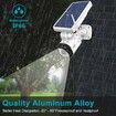 Solar Motion Sensor Light Outdoor - 800Lumens 8 LED 5W,Solar Powered Flood Light for Porch Garden Driveway Pathway,HFWS