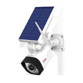 Solar Motion Sensor Light Outdoor - 800Lumens 8 LED 5W,Solar Powered Flood Light for Porch Garden Driveway Pathway,HFWS