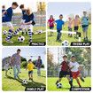 Portable Soccer Goal Nets 2-in-1 Pop-up Football Goals Set Easy Assembly for Kids Adult 240x156x83cm