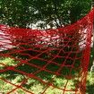 Portable Camping and Leisure Mesh Hammock 9 Strand Nylon Rope Hammock Many Colours Quality