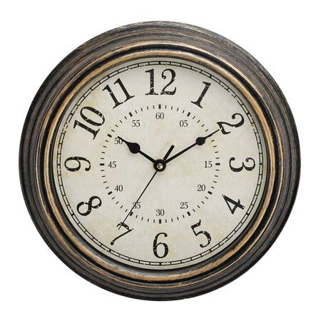 30.5cm Classic Wall Clock (Bronze)