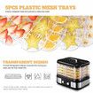 Maxkon 5 Trays Food Dehydrator Dryer Machine Fruit Mushroom Jerky Meat Vegetable 450W