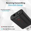 2 in 1 Bluetooth 5.0 USB Receiver Transmitter Adapter for PC Laptop Speaker Box,Plug and Play