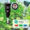 Soil Ph Moisture Meter Tester Hydroponics Analyzer Long Water Quality Plants Soil Moisture Detector 3-8 Ph, 1-8 Moisture