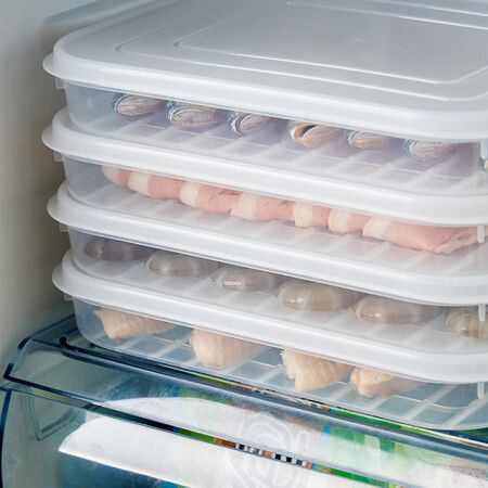 Plastic Bacon Storage Containers with Lids Airtight Cold Cuts Cheese Deli  Meat Saver Food Storage Container