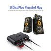 Bluetooth 5.0 Audio Receiver U Disk RCA 3.5mm 3.5 Aux Stereo Jack Music Wireless Adapter