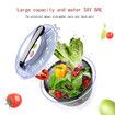 Manual salad spinner vegetable dehydration basket kitchen vegetable washing machine