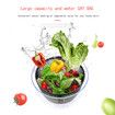 Manual salad spinner vegetable dehydration basket kitchen vegetable washing machine