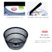 Manual salad spinner vegetable dehydration basket kitchen vegetable washing machine