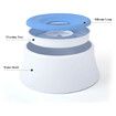 Water Bowl with Spill-Proof Floating Disc, Anti-Overflow, Slow Down Drinking Speed for Pets