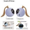 Cat Toys 360 Self-Rolling Ball Interactive Toys Cat Wand USB Charging Toys Hunting Exercise