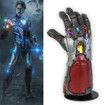 Endgame Iron Man Infinity Gauntlet Cosplay Hulk Thanos Latex Gloves Arms Mask Superhero Party Weapon Props