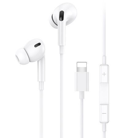 Lighting Port HiFi Stereo In-ear Earphone For iPhone Tablets Laptop Computer MP3