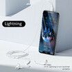 Lighting Port HiFi Stereo In-ear Earphone For iPhone Tablets Laptop Computer MP3