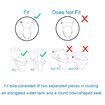 Bidet Fresh Water Spray Self-Cleaning and Retractable Nozzle,  Bidet Toilet Seat Attachment