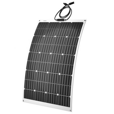 12V 160W Flexible Solar Panel + 4 USB Charge Power Caravan Camping Battery