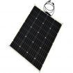 12V 200W Flexible Solar Panel + 4 USB Charge Power Caravan Camping Battery