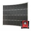 12V 350W Flexible Solar Panel + 4 USB Charge Power Caravan Camping Battery