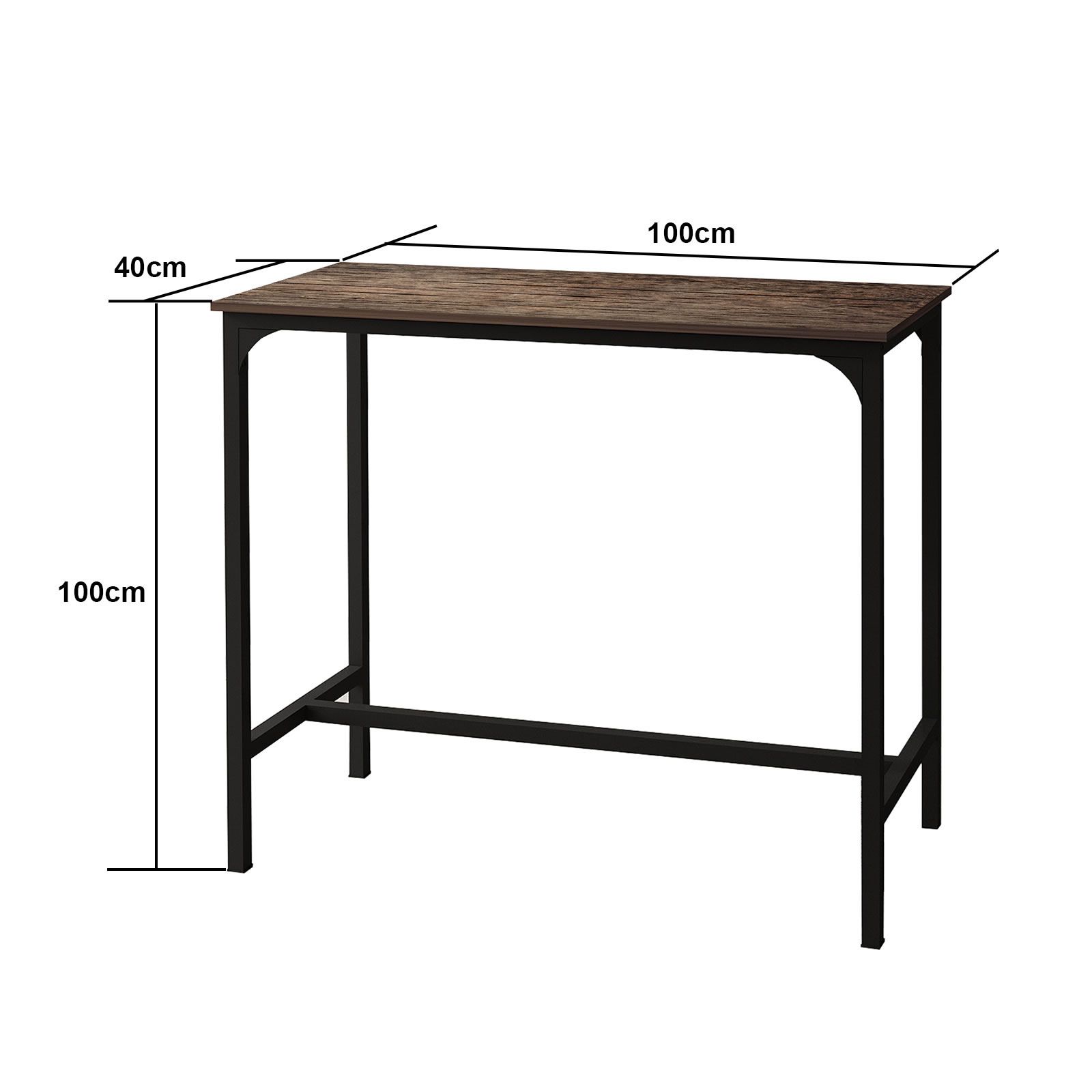 long narrow high top table