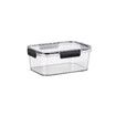 3 Pieces Food Storage Containers,Freezer Containers for Food BPA-Free Meat Fruit Vegetables Plastic Containers for Food Storage Airtight Leak-Proof Food Containers Kitchen Pantry (Black)