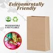 100 Pack Brown Paper Lunch Bags Kraft Paper Bags Lunch Snacks