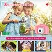 Kids HD Digital Video Selfie Camera, Best Birthday Gift for 3-9 Year Old Girls