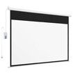 Projector Movie Screen 100 Inch Electric Motorized Portable Large Home Theatre HD 3D