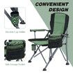 Camping Chair Folding Beach Outdoor Picnic Hiking Fishing Seating Portable Lightweight Green