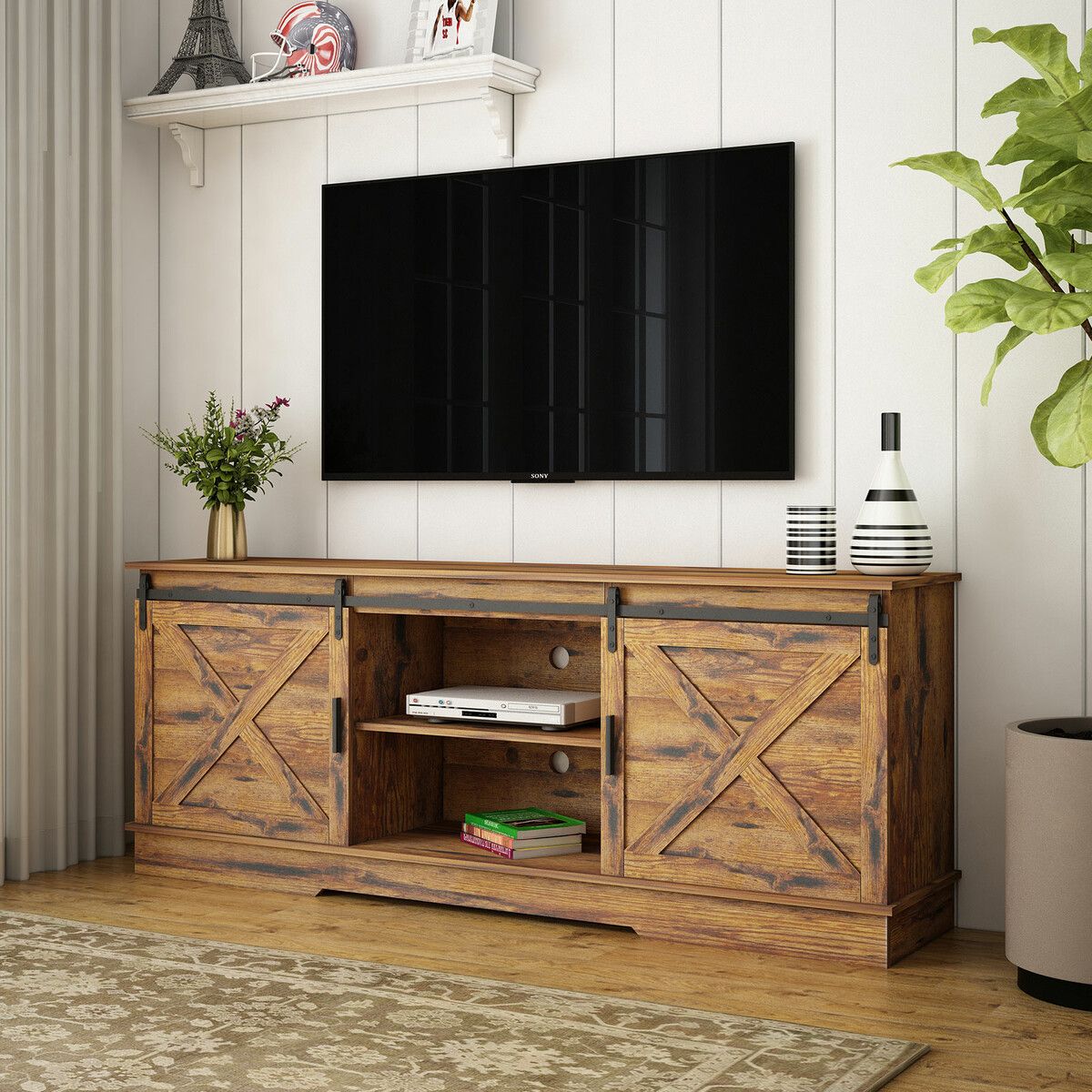 modern console table for tv