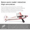 Electric Airplanes RC Planes Gyro Self-stabilizing Brushless Piper J3 CUB Simulated Aircraft Dual Batteries