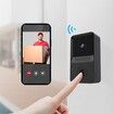 Ring Doorbell Wireless Night Vision Hd Video 100 Wide Angle Lens Home Security Smart Video Doorbell (Black)