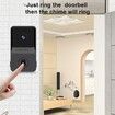 Ring Doorbell Wireless Night Vision Hd Video 100 Wide Angle Lens Home Security Smart Video Doorbell (Black)