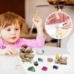 Crystal Gemstone Mining Digging Kit DIY Excavation Treasure Toy Set Archaeology Discovery Digging Kit Education Toy