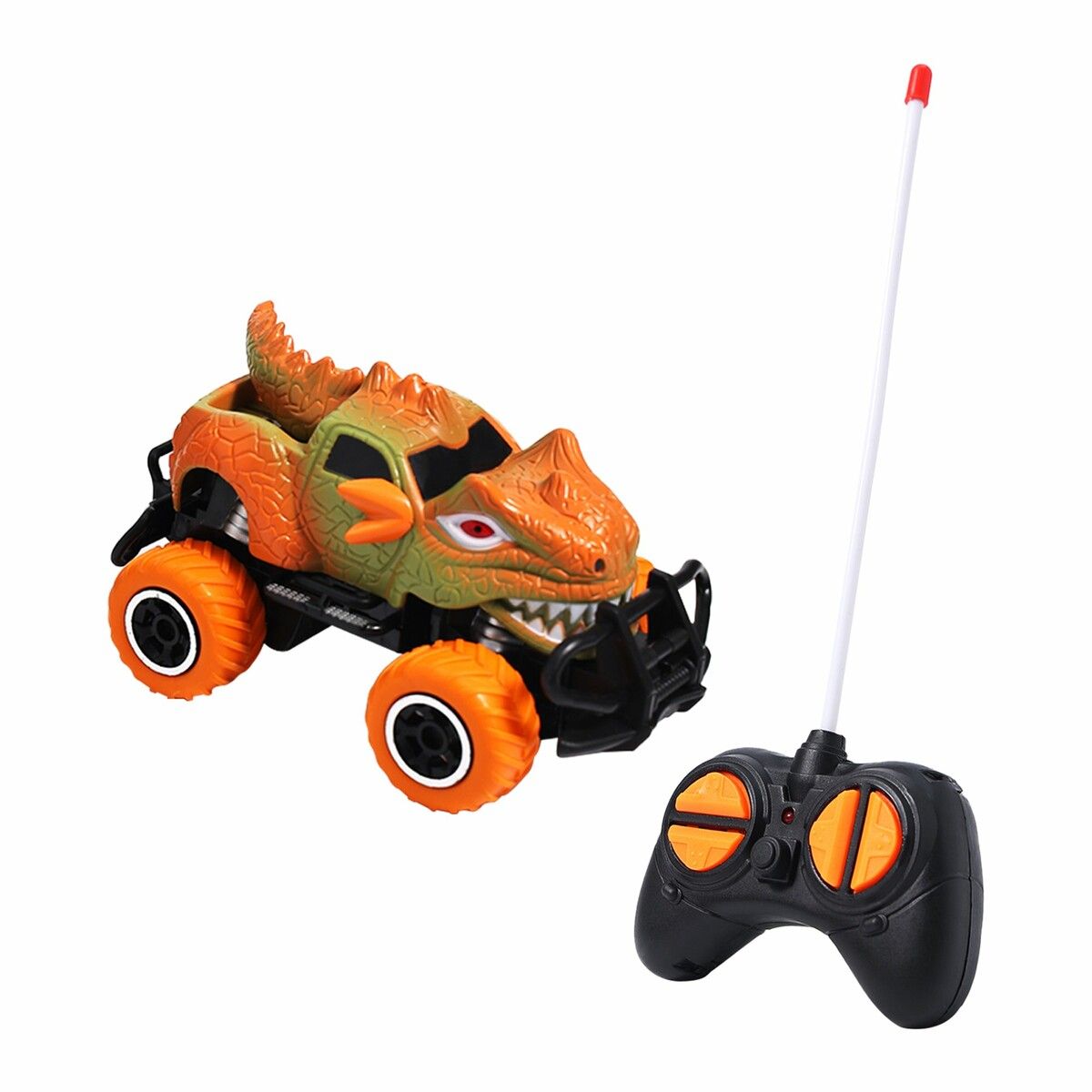 Remote Control Dinosaur Truck Toy High Speed Electric Car With Lights