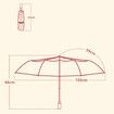 Windproof Travel Umbrella - Wind Resistant, Small for Rain