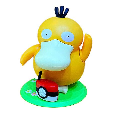 Anime Peripherals Pikachu Psyduck Kids Toys KFC Dance Duck Portable Kettle Luggage Music Box Kids Gifts