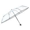 Clear Canopy Automatic Open Foldable Umbrella