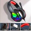 Gaming Headphones with Noise Canceling Mic, Stereo Bass Surround Sound,Compatible with PC, Laptop, PS4