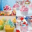 Cake Piping Nozzles Set 12 Russian Cake Decorating Nozzles 2 Small Flower Nozzles 2 Couplers 10 Disposable Bags 1 Icing Bag Cake Decorating Tools